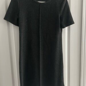 Elegant Black Short Sleeve Dress